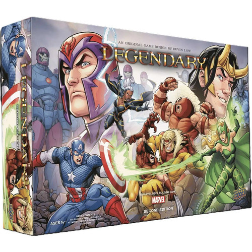 Legendary marvel deck - legendary, gioco