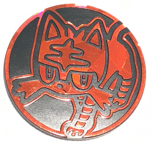 Pokemon litten moneta rosso - moneta,