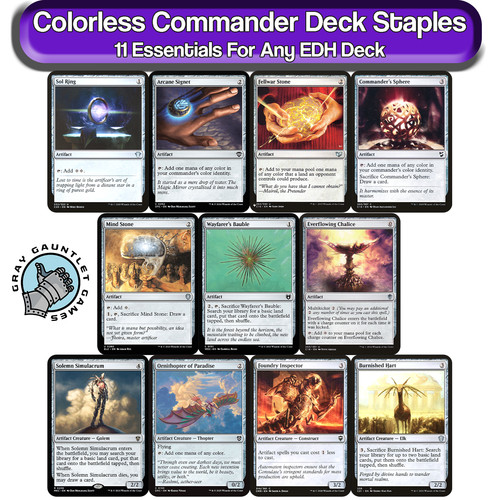 Colorless commander deck - colorless,