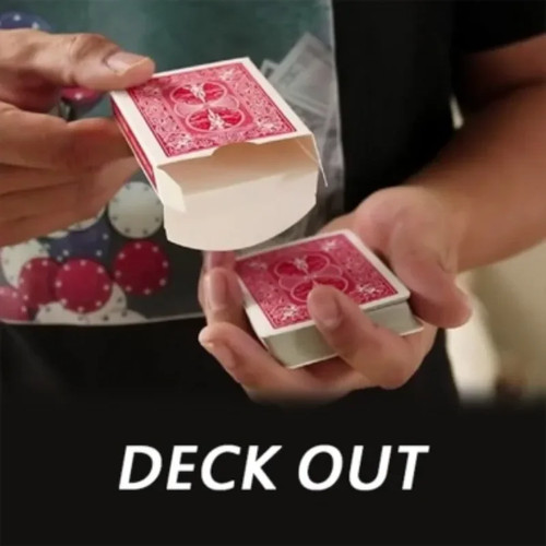 Deck out card magic tricks - card,