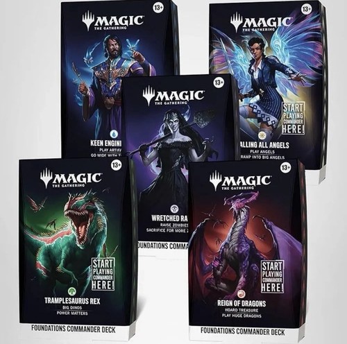 Mtg set mazzi commander - set,