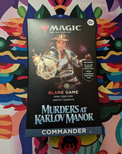 Mtg sealed commander - mtg, deck